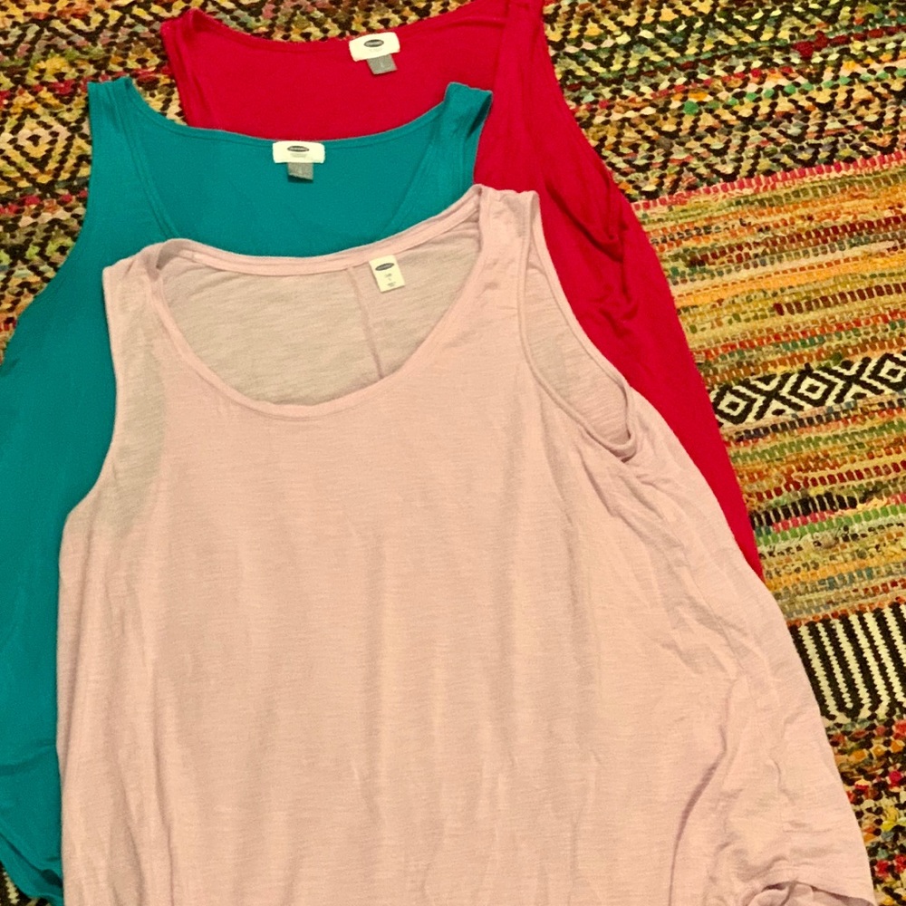 Set of 3 old navy large tank tops